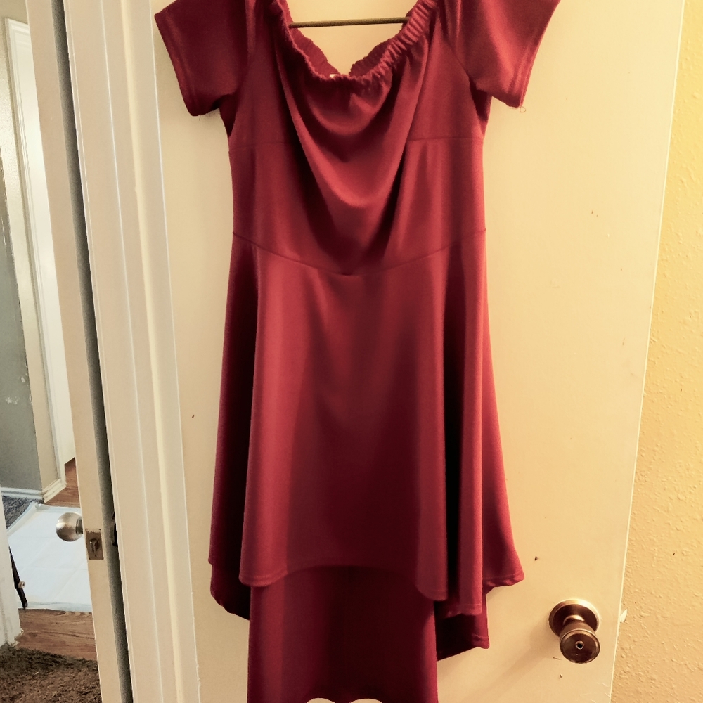 High/ low dress
